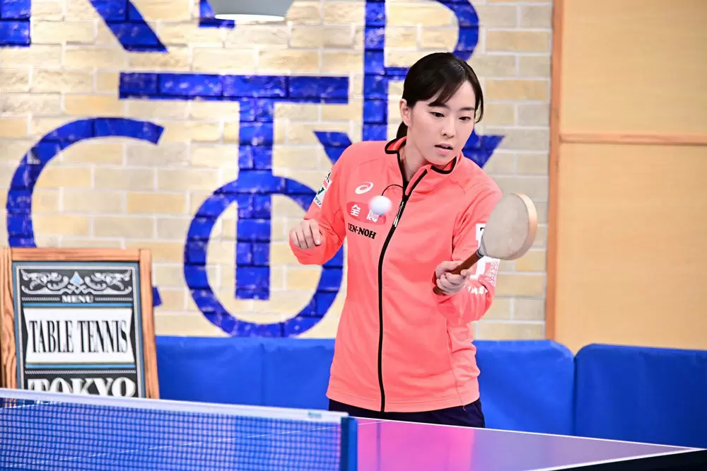 卓球 石川佳純選手が登場 安住アナウンサーと真剣勝負も 8月22日 29日 東京victory Tbsテレビ
