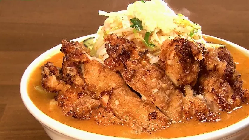 巨大唐揚げがON！ボリューム満点の旨辛あんかけラーメン｜TBSテレビ