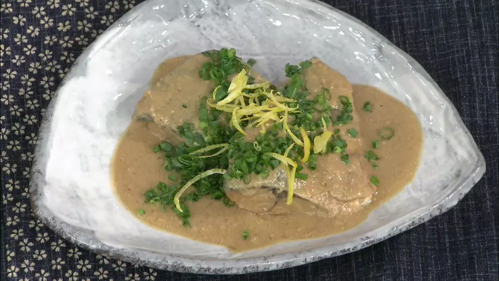 ねりごま で一層まろやかに サバの味噌煮 の作り方 Tbsテレビ ねりごま で一層まろやかに サバの味噌煮 の作り方 Tbsテレビ