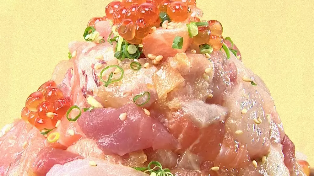 6種の魚介が山盛り 豪華すぎる海鮮丼を発見 Tbsテレビ