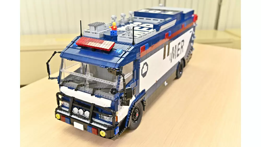 Leerling bijkeuken Regenjas 東大LEGO部の協力を得てLEGOでERカーを完全再現！『TOKYO MER～走る緊急救命室～』｜TBSテレビ