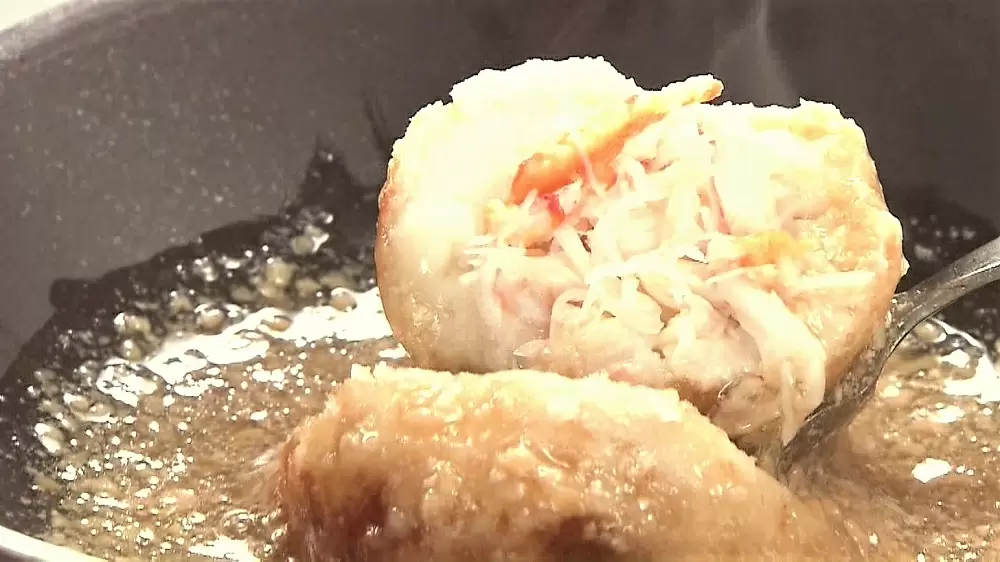 中身はカニ お寿司屋さんの人気メニュー 里いもまんじゅう とは Tbsテレビ 中身はカニ お寿司屋さんの人気メニュー 里いもまんじゅう とは Tbsテレビ