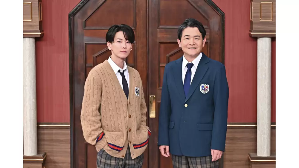 佐藤健 千鳥 ノブ 謎解き学園 へ入学 激レア制服姿 佐藤健 千鳥ノブよ この謎を解いてみろ Tbsテレビ