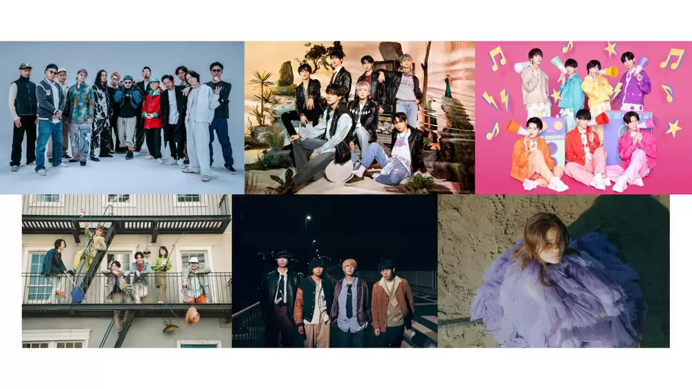 ヤングスキニー、由薫、梅田サイファー、THE SUPER FRUIT、Penthouse