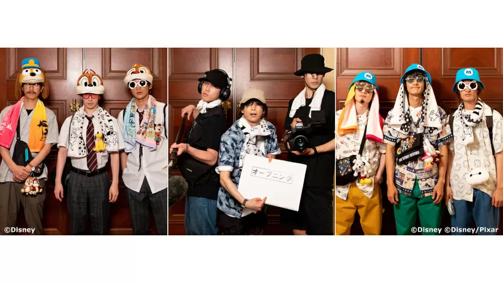 Snow Man9人揃って初の東京ディズニーリゾート®ロケ!変装したSnow Man