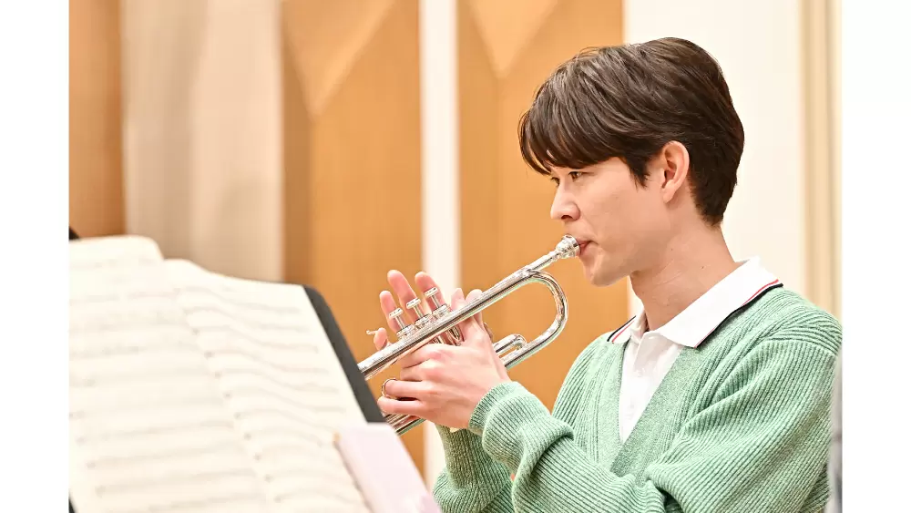 元野球少年の宮沢氷魚がトランペットで目指す意外なこととは！？｜TBS