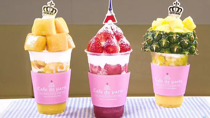 日本初上陸 韓国で大人気のフルーツパフェ ボンボンを食べなければ 王様のブランチ Tbsテレビ