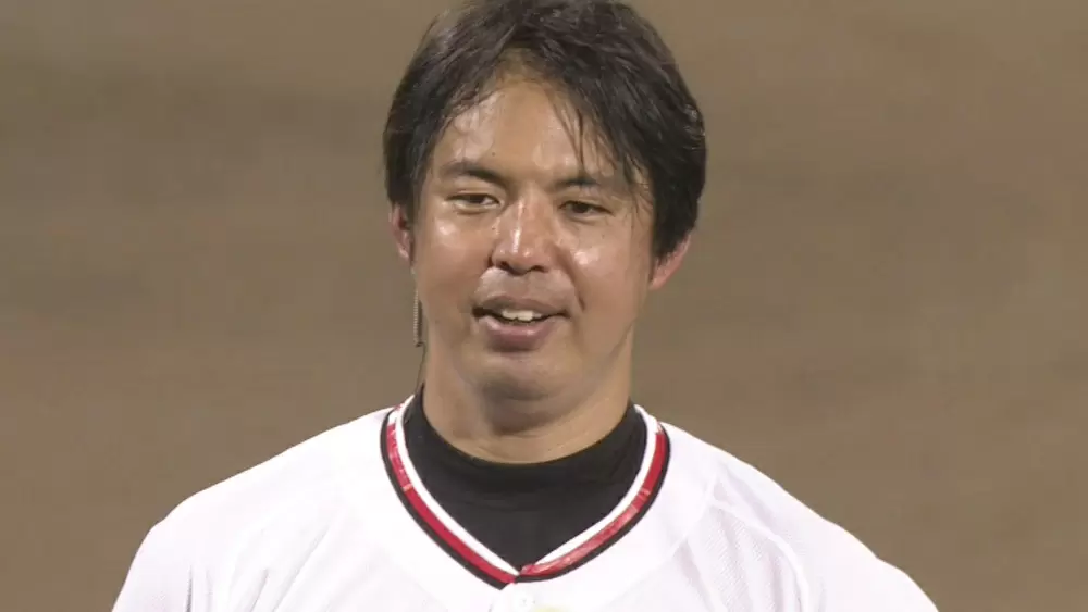 非売品　タイガースレジェンズデー フェイスタオル　井川慶選手 非売品 タイガースレジェンズデー フェイスタオル 井川慶選手