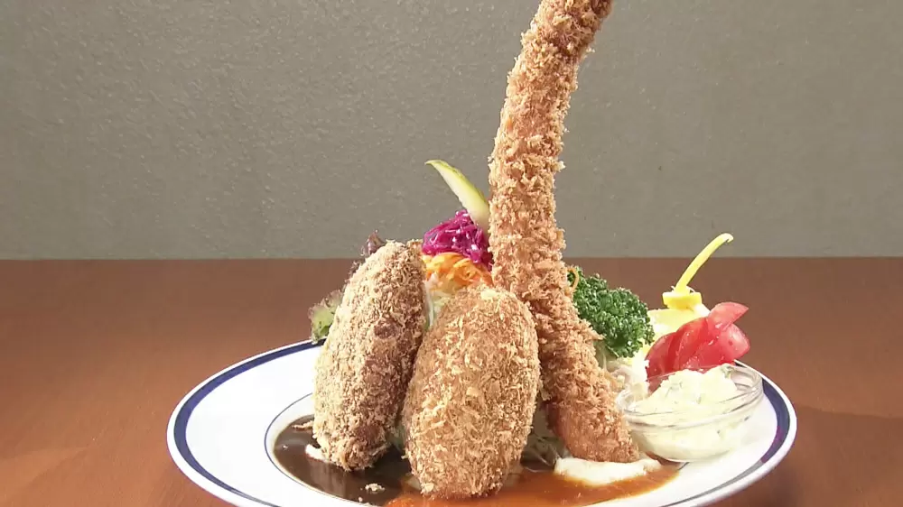 そびえ立つ海老！ボリューム満点の美しきミックスフライ｜TBSテレビ