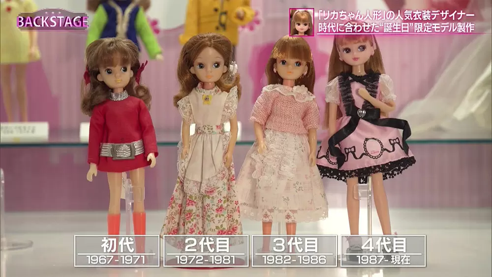 とってもキュートな リカちゃん人形 の衣装ができるまで Backstage バックステージ Tbsテレビ