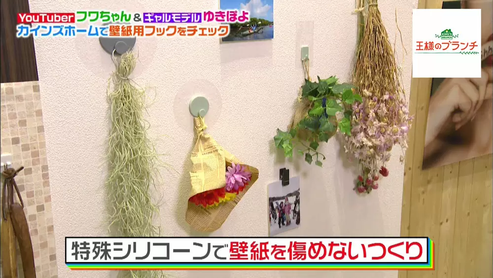 カインズの神アイテム 壁を傷つけず はがした跡もキレイな フック 王様のブランチ Tbsテレビ