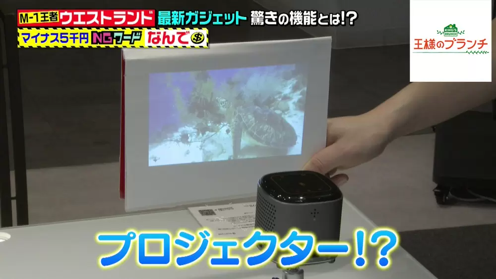コンパクトなプロジェクター