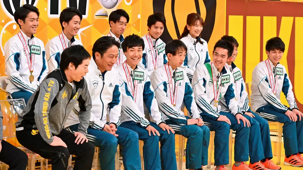 青山学院大学 箱根駅伝優勝メンバーが 炎の体育会tv に勢揃い Tbsでも勝ちます Tbsテレビ 青山学院大学 箱根駅伝優勝メンバーが 炎の体育会tv に勢揃い Tbsでも勝ちます Tbsテレビ