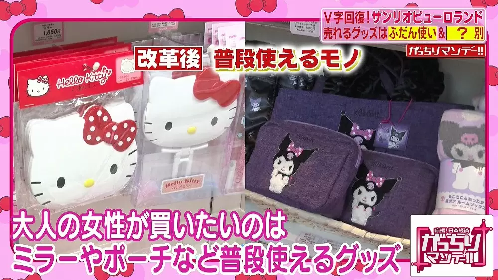 大人の女性 のハートをつかむ サンリオピューロランドの新グッズたち がっちりマンデー Tbsテレビ 大人の女性 のハートをつかむ サンリオピューロランドの新グッズたち がっちりマンデー Tbsテレビ