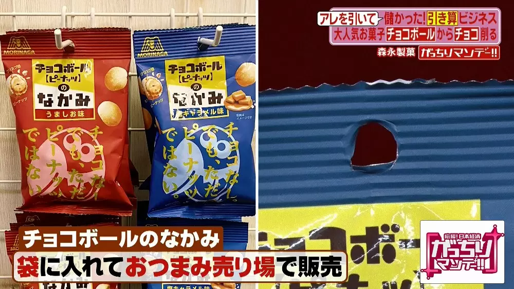 チョコボールからチョコが消えた 衝撃のおつまみ チョコボールのなかみ とは Tbsテレビ