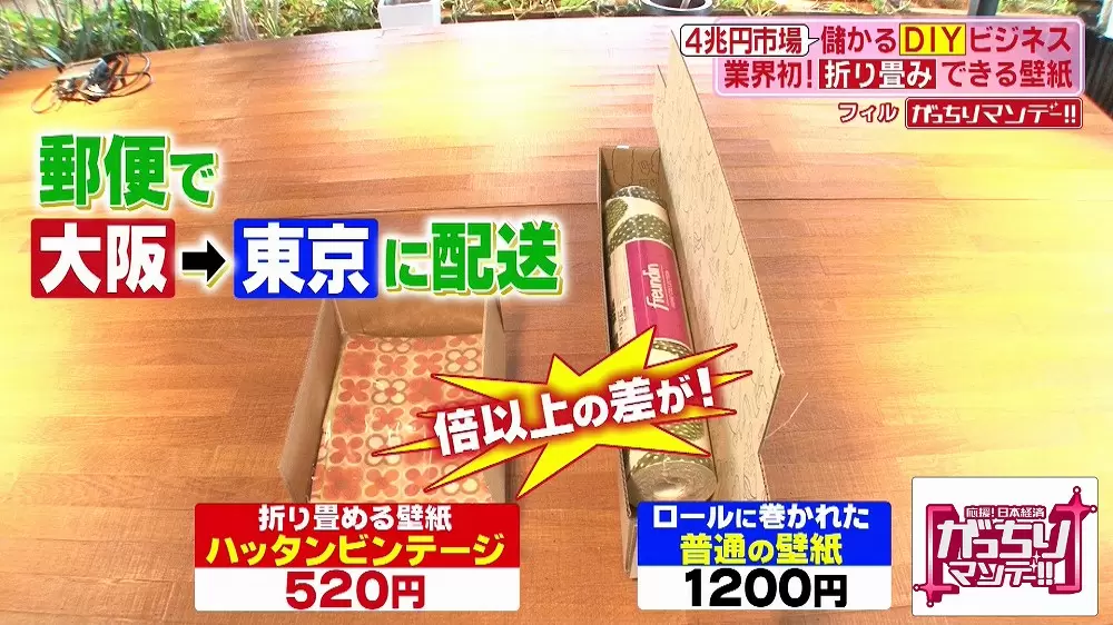 貼ってはがせる 手軽にdiyできる 折り畳める壁紙 とは Tbsテレビ 貼ってはがせる 手軽にdiyできる 折り畳める壁紙 とは Tbsテレビ