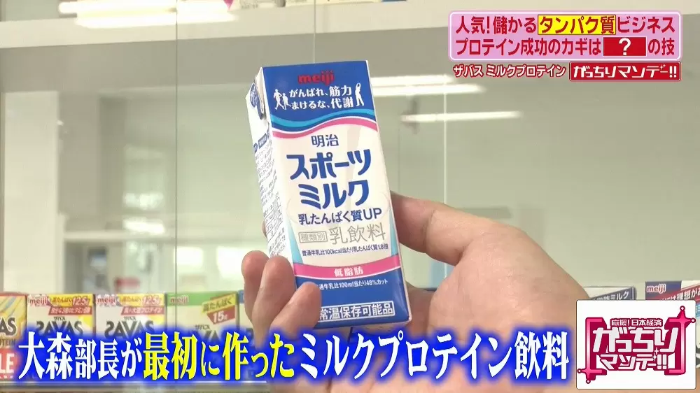 国内売上no 1 ザバス ミルクプロテイン が売れているワケ tbsテレビ