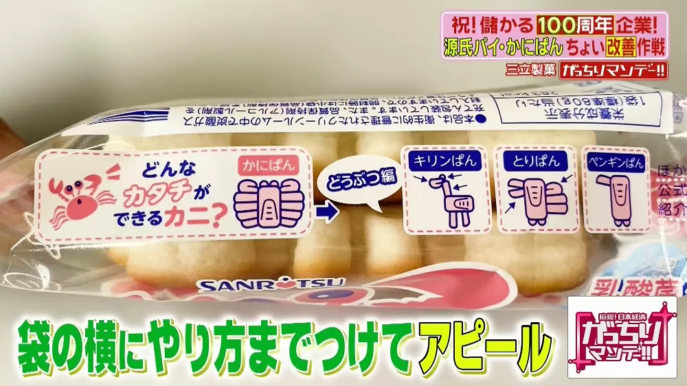 ロングセラー商品 かにぱん が 50年近く売れ続けるのはナゼ Tbsテレビ ロングセラー商品 かにぱん が 50年近く売れ続けるのはナゼ Tbsテレビ