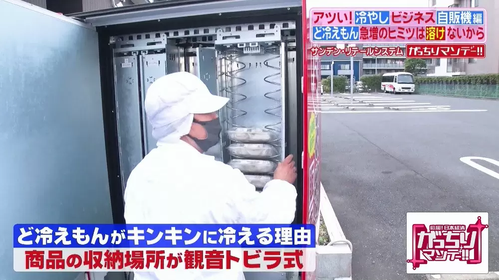 冷凍自販販売機（ど冷えもん） | サンデン・リテールシステム