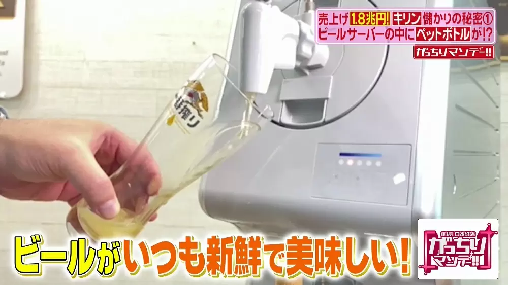 あの味を家でも、キリンが開発した最新のビールサーバー3つ|TBSテレビ