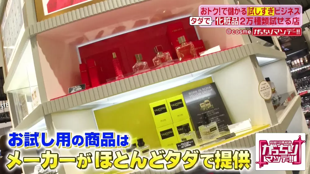 テスターの殆どは、各ブランドから提供してもらったもの