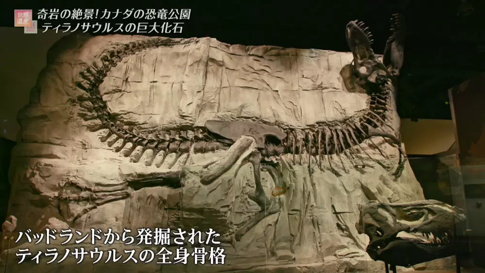 ティラノサウルスの「黒い化石」が見つかった世界遺産「恐竜州立公園