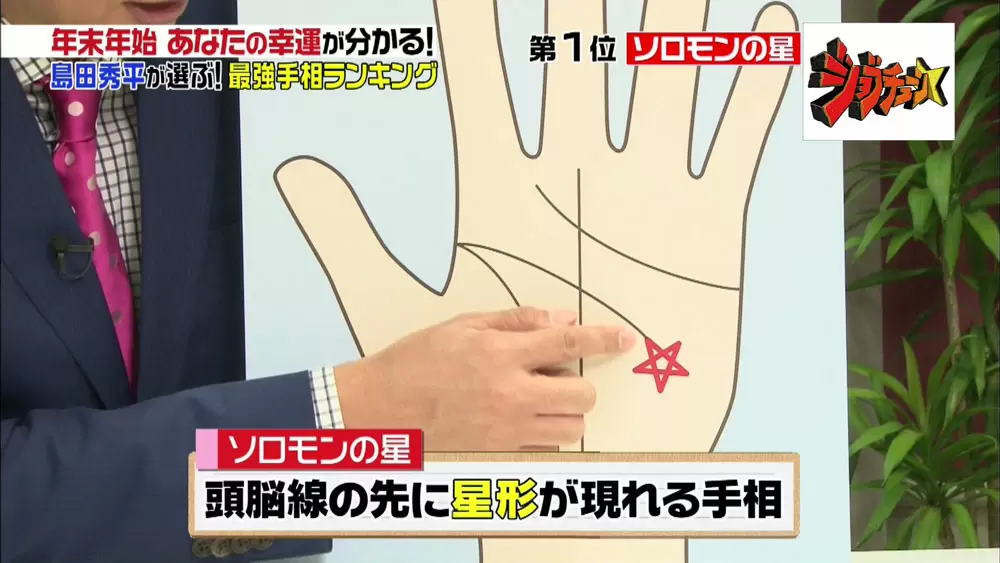 手相芸人 島田秀平が選ぶ 最強の幸運を示す手相トップ3 Tbsテレビ 手相芸人 島田秀平が選ぶ 最強の幸運を示す手相トップ3 Tbsテレビ
