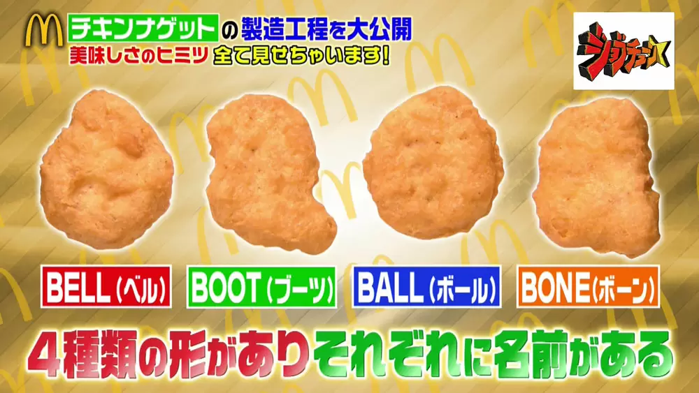 チキンマックナゲット がもっと好きになる 4つのトリビア ジョブチューン Tbsテレビ