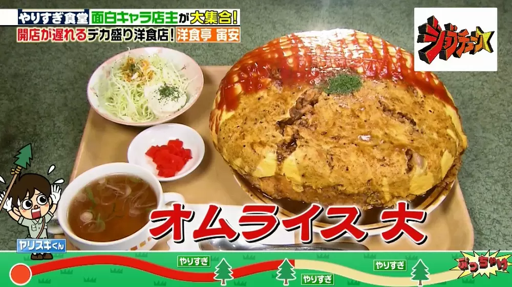 オムライスも唐揚げも規格外 行列店の激安デカ盛りメニュー ジョブチューン Tbsテレビ オムライスも唐揚げも規格外 行列店の激安デカ盛りメニュー ジョブチューン Tbsテレビ