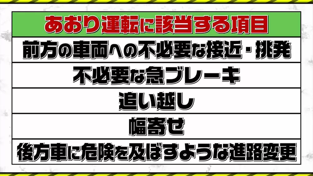 一発で免許取り消し