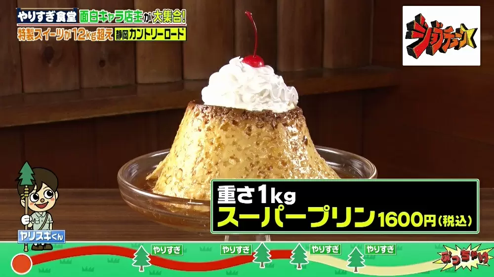 総重量12kg超え 巨大プリン3個 アイス10種類のデカ盛りパフェを発見 Tbsテレビ