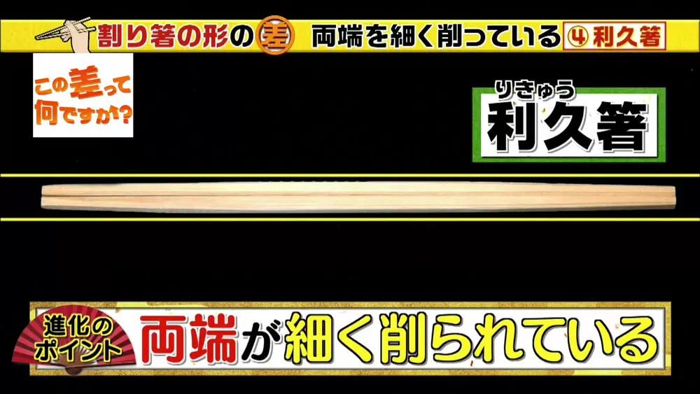 割り箸の種類には じつは深い意味があった Tbsテレビ 割り箸の種類には じつは深い意味があった Tbsテレビ