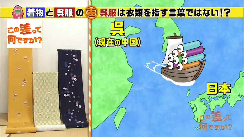 着物 と 呉服 は全く別モノって知ってました Tbsテレビ