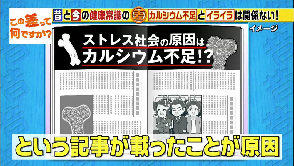 カルシウム不足だと本当にイライラするの この差って何ですか Tbsテレビ