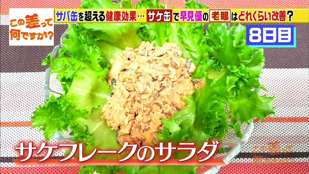 家族に教えたい サケ缶で老眼が改善 脅威のパワーと超簡単なおすすめレシピ この差って何ですか Tbsテレビ 家族に教えたい サケ缶で老眼が改善 脅威のパワーと超簡単なおすすめレシピ この差って何ですか Tbsテレビ