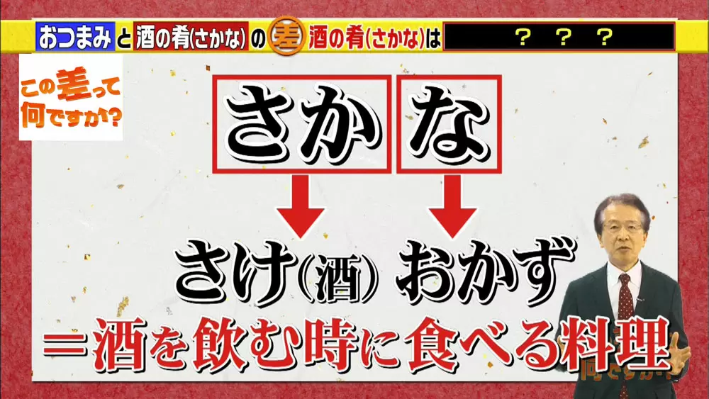 おつまみ と 酒の肴 の意味の差とは この差って何ですか Tbsテレビ
