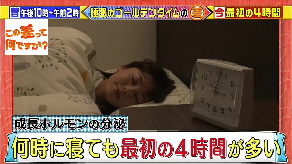 睡眠の質を上げたい方必見 知っておきたい眠りの 新常識 この差って何ですか tbsテレビ