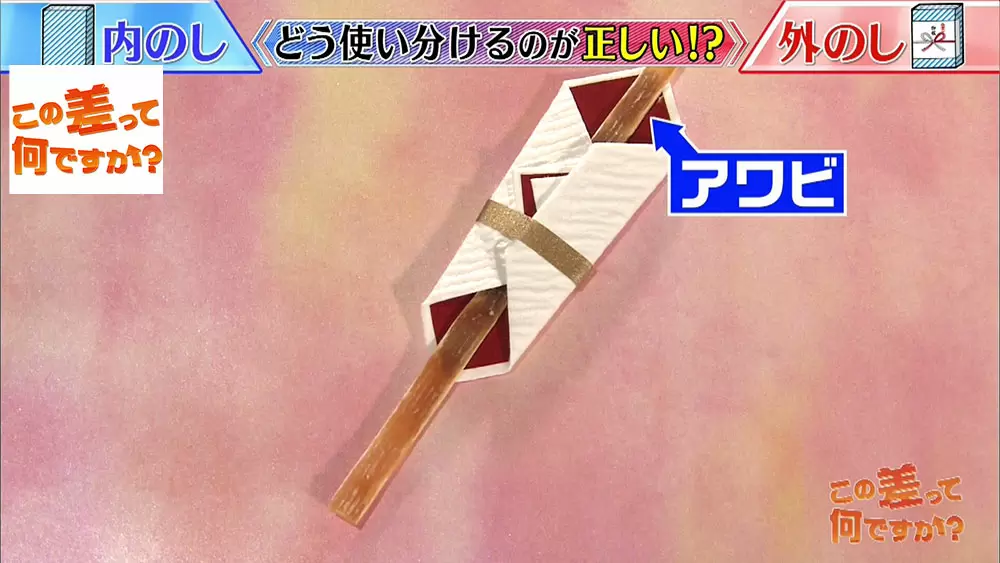 お祝い時などの 内のし と 外のし 正しく選べていますか この差って何ですか Tbsテレビ