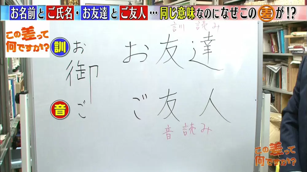 敬語の お と ご 選び方のシンプルなルールとは この差って何ですか Tbsテレビ