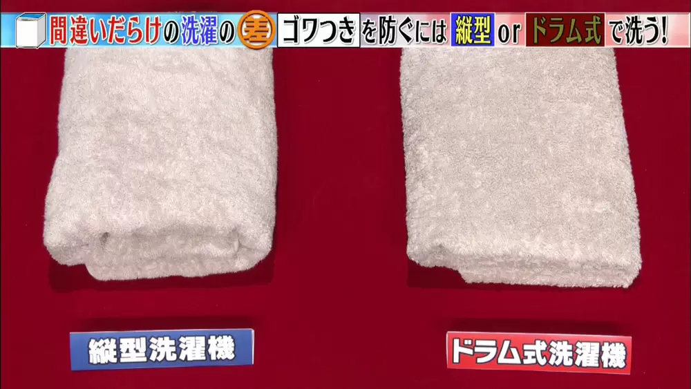 縦型洗濯機とドラム式洗濯機の差