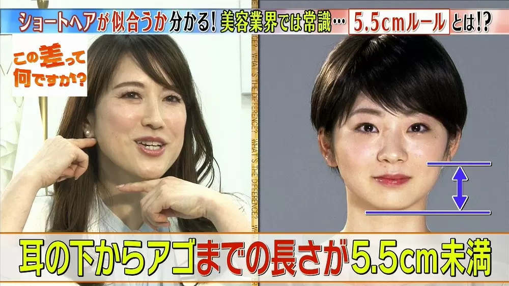 ショートヘアが似合うか分かる 5 5cmルール とは Tbsテレビ ショートヘアが似合うか分かる 5 5cmルール とは Tbsテレビ