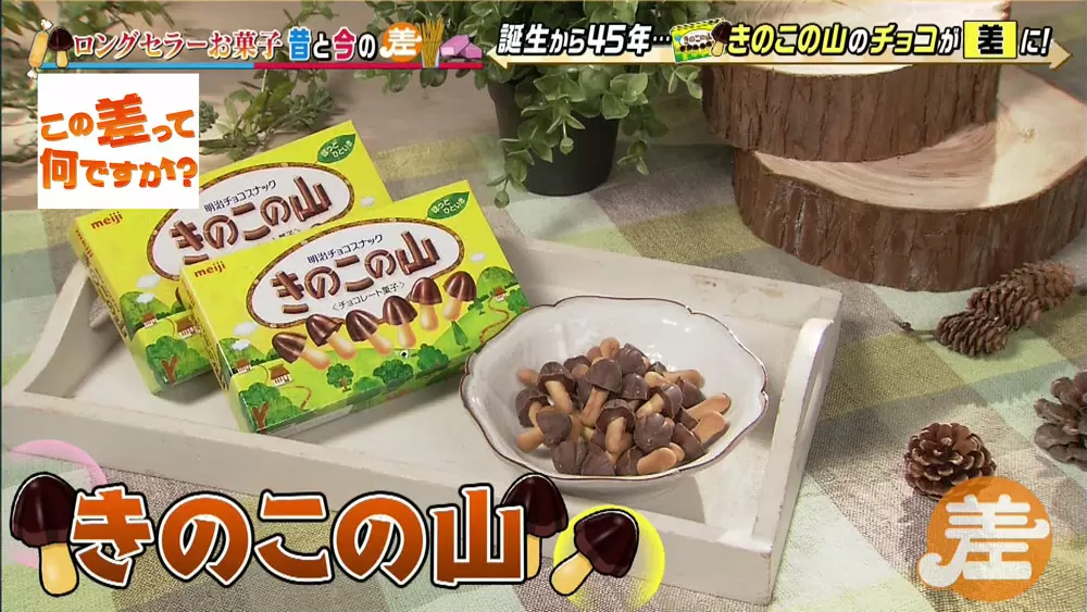 きのこの山」や「ハッピーターン」など、美味しさが進化した