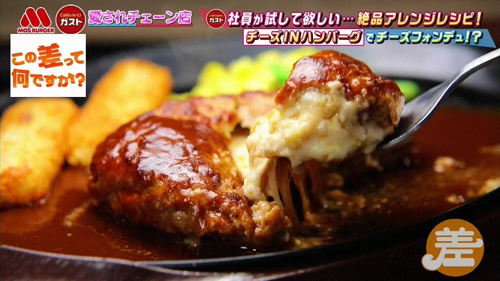 チーズINハンバーグ