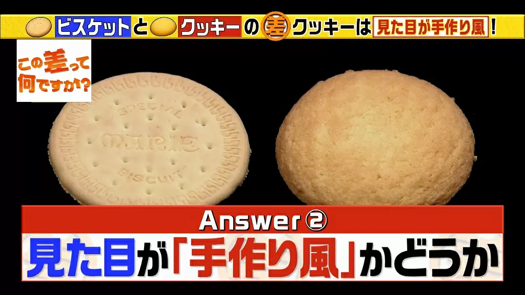 意外と知らない ビスケットとクッキーの違い Tbsテレビ 意外と知らない ビスケットとクッキーの違い Tbsテレビ