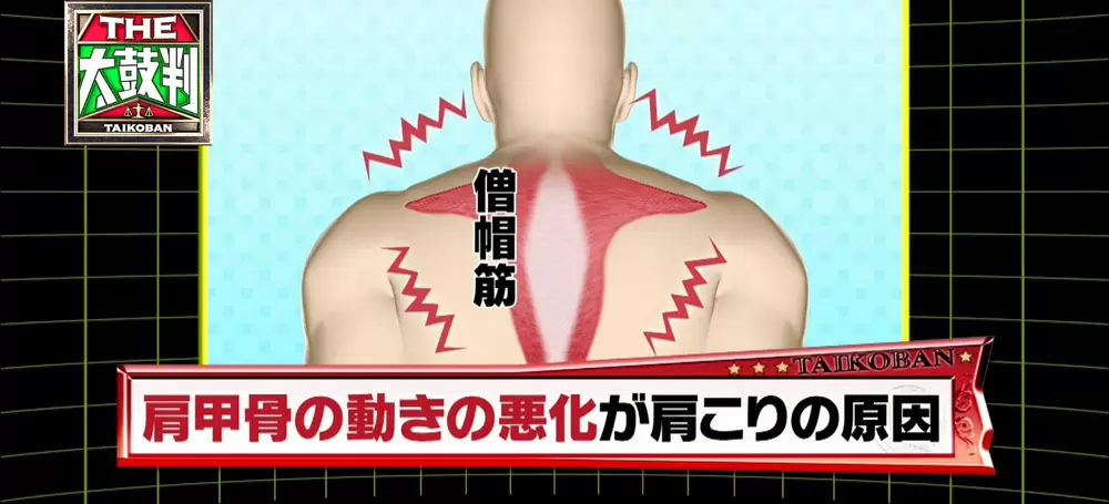 2つの運動だけで肩こり改善に劇的効果 Tbsテレビ 2つの運動だけで肩こり改善に劇的効果 Tbsテレビ