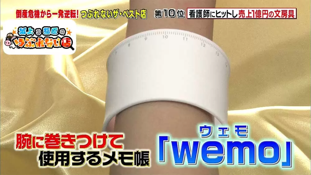 看護師さんに人気で売上1億円 スゴイ技術のメモ帳 Wemo とは つぶれない店 Tbsテレビ