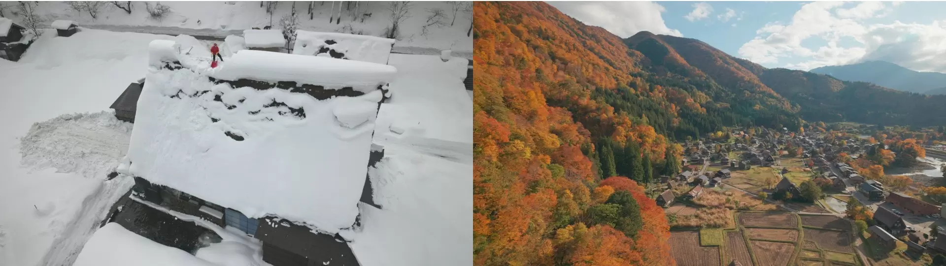 世界遺産』8K特別編「白川郷・五箇山の四季」豪雪の白川郷を高精細8K