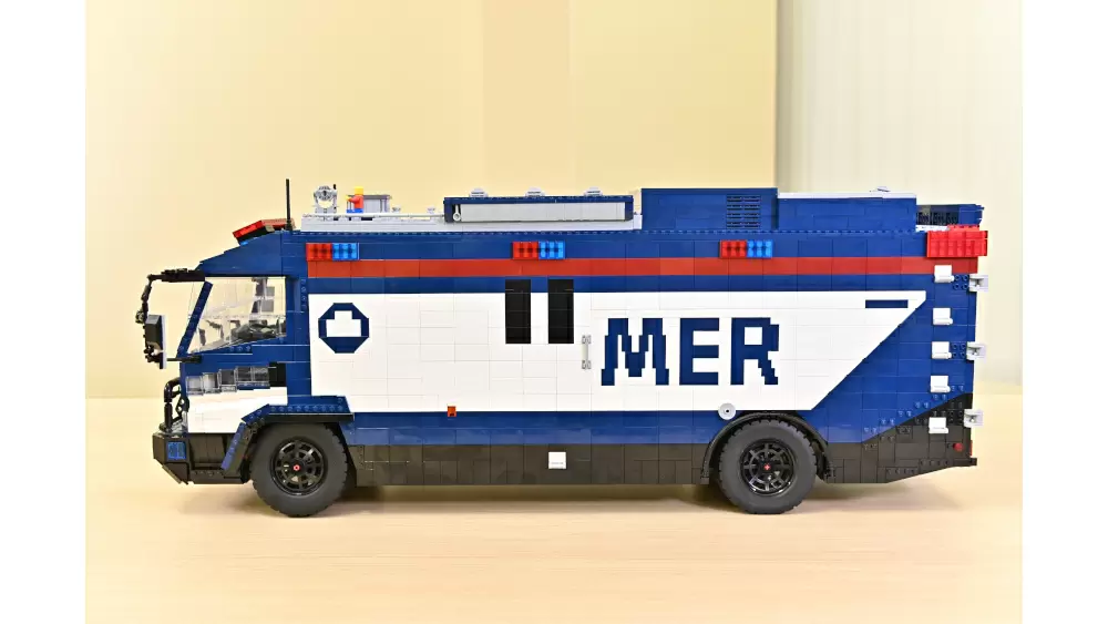 Leerling bijkeuken Regenjas 東大LEGO部の協力を得てLEGOでERカーを完全再現！『TOKYO MER～走る緊急救命室～』｜TBSテレビ
