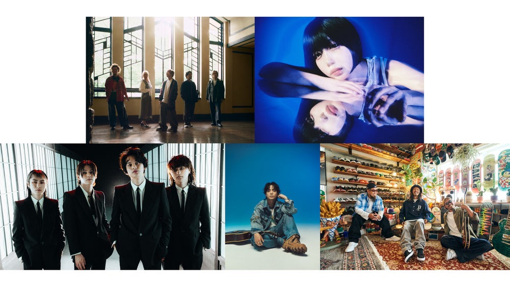 優里、DISH//、ano、WANIMA、Aqua Timezの出演が決定!『CDTVライブ