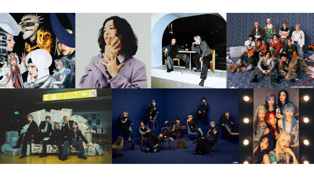 Creepy Nutsは「Mirage」「眠れ」豪華2曲を披露 HANAは最新曲「BAD